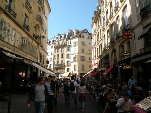  terrasse de restaurant, rue de Buci